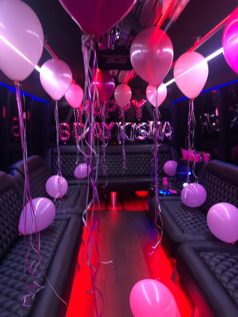 Atlanta Anniversary Party Bus