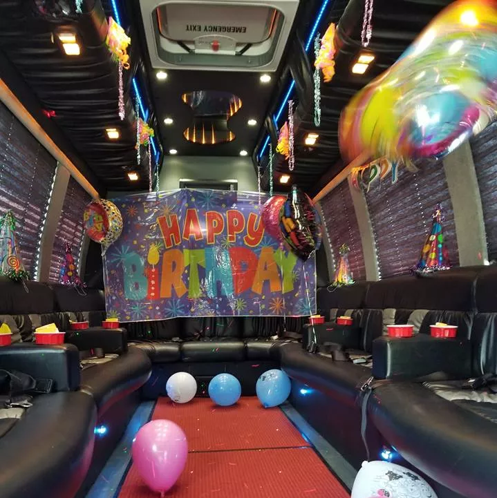 Atlanta Anniversary Party Bus Rental